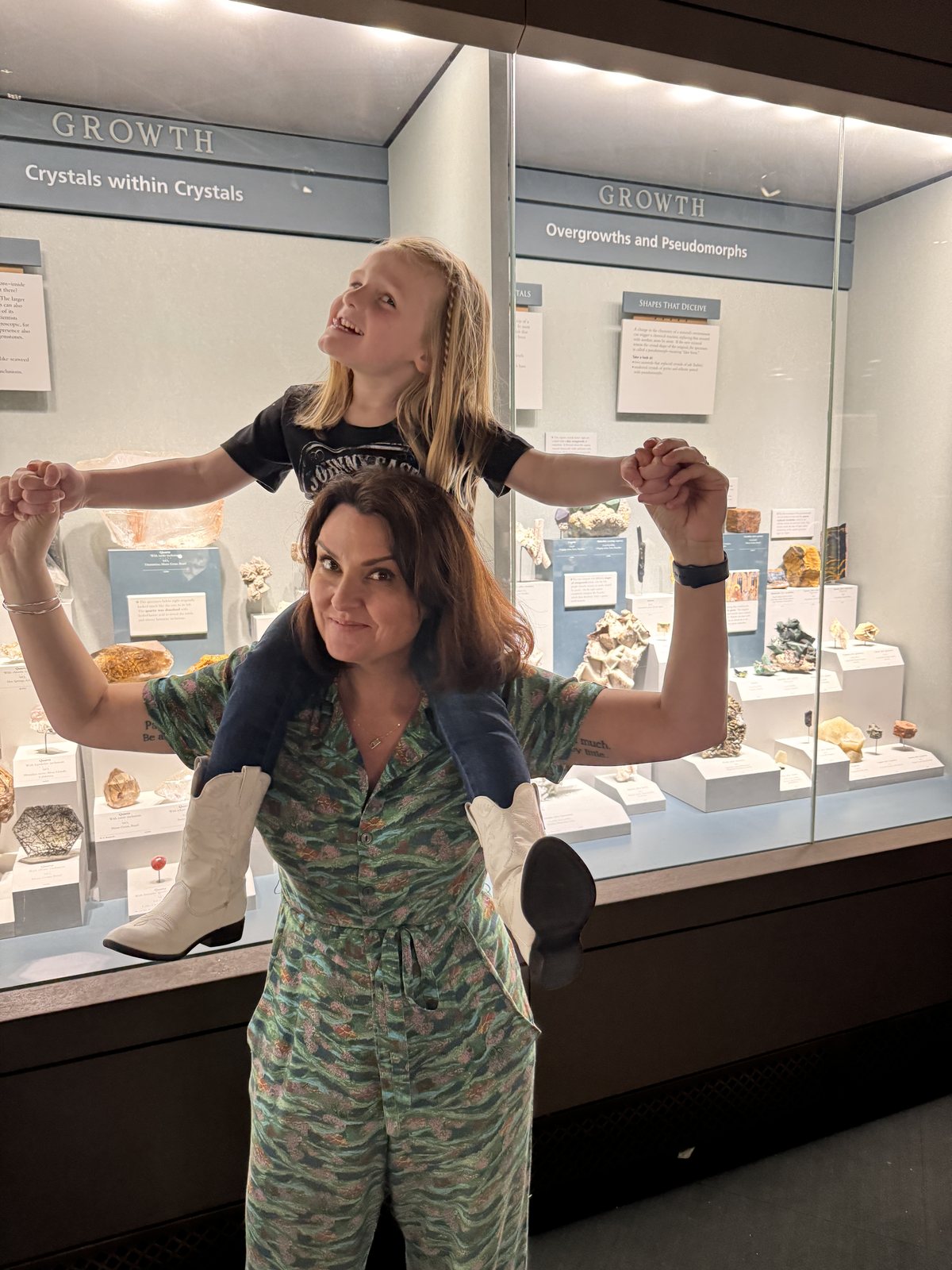 Daphne at the museum